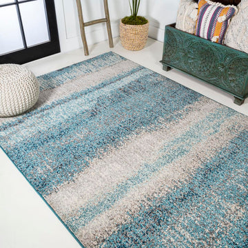 Contemporary Pop Modern Abstract Vintage Area Rug